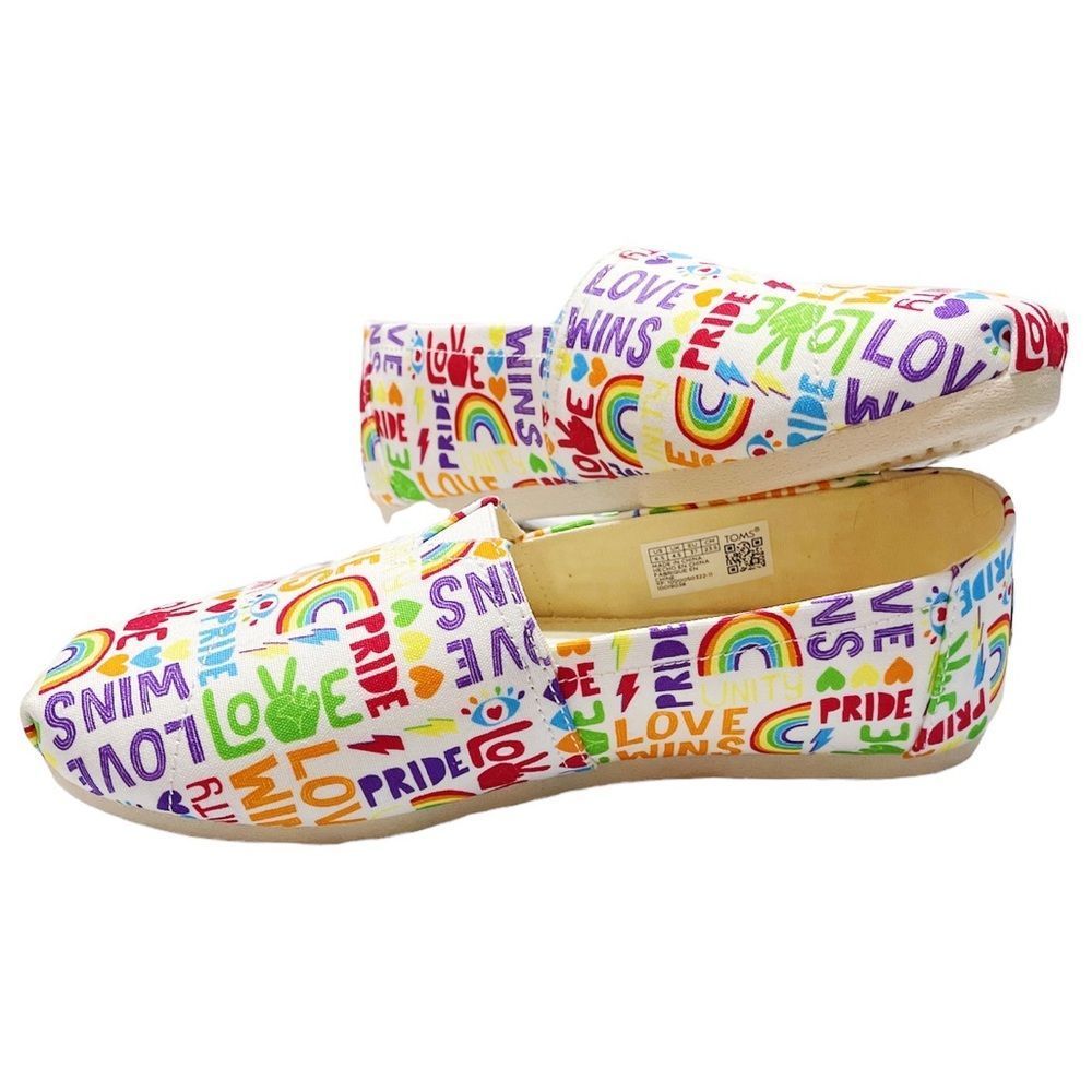 🍭 Mix & Match 2/$75 🍭 Toms Alpargata Multi Unity Love Wins Shoes